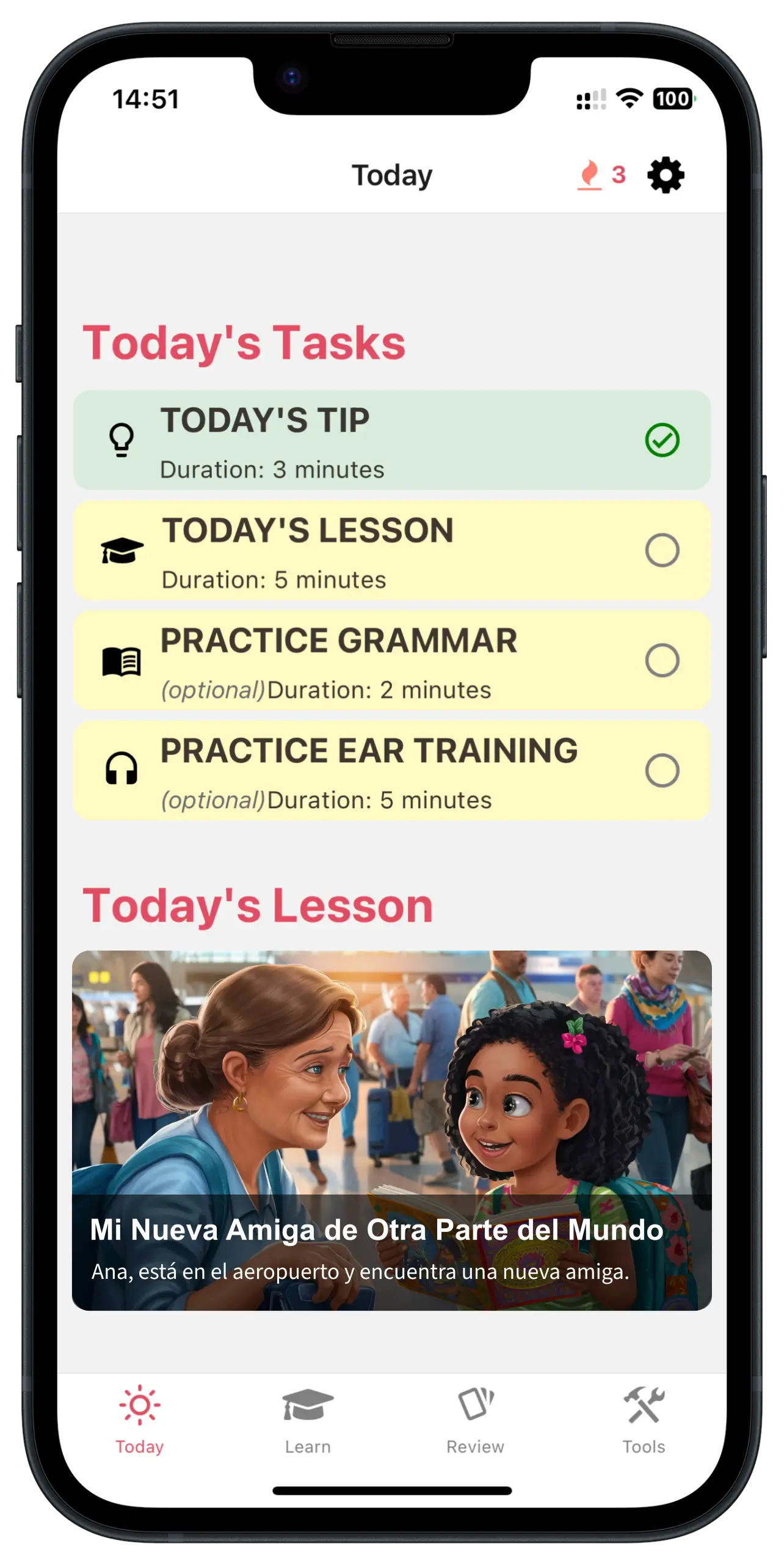 Palteca Best App to Learn Spanish Screenshot