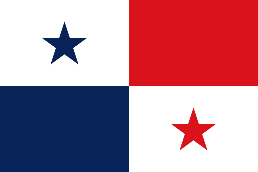 Spanish Speaking Countries Flags: Panama Flag